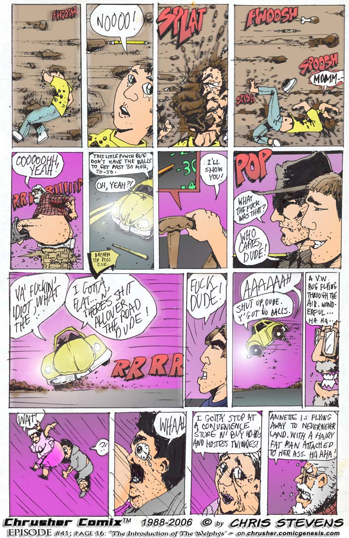 “Ya’ Got No BAWLS!” & The Flying VW Bug! | Meet The Welphys