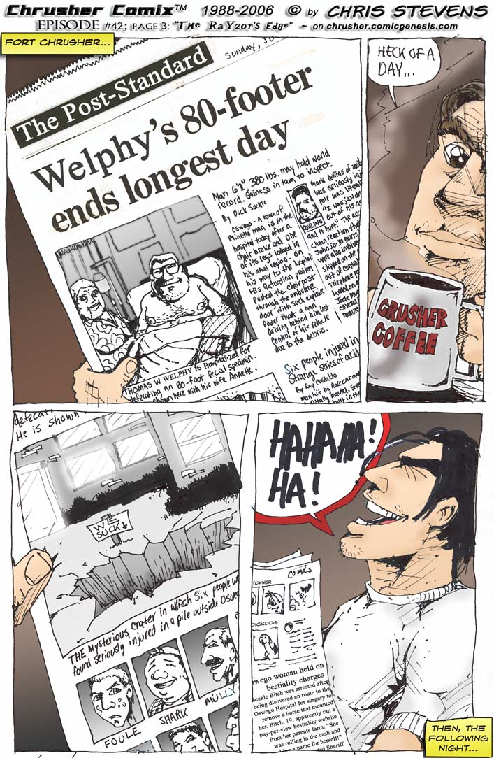 Interlude – Welphy’s 80-footer end longest day