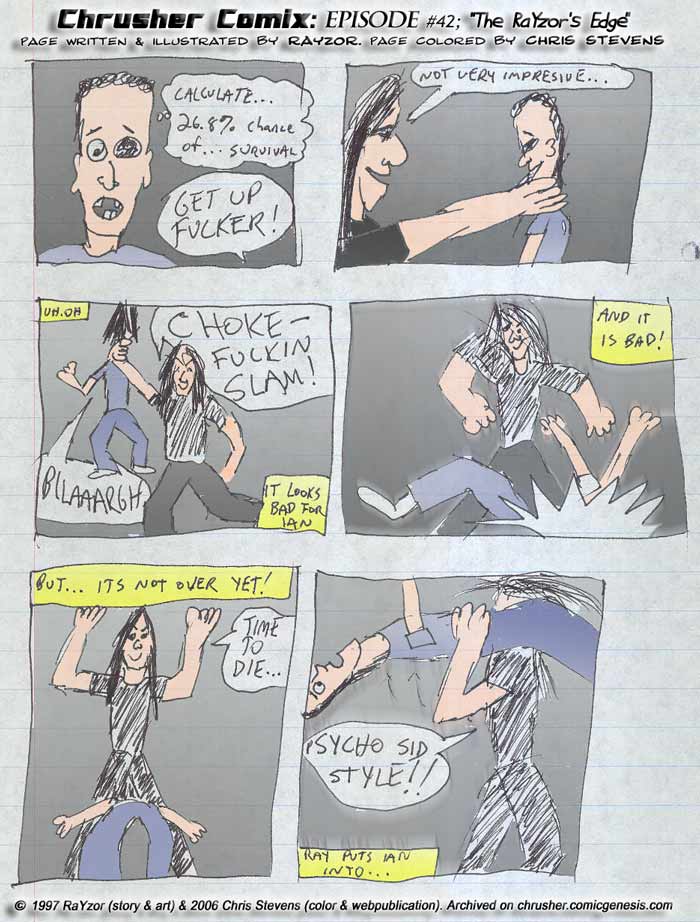 CANON FAN ART: “CHOKE F****ING SLAM!” | RaYzor C.’s RaYzor’s Edge