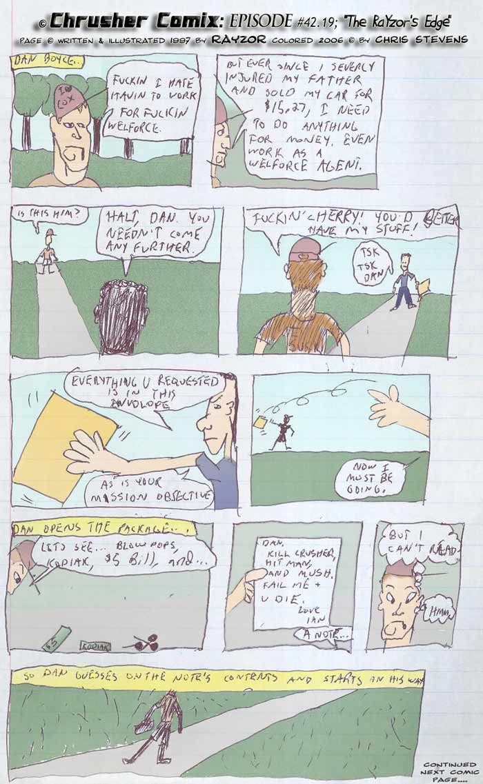 CANON FAN ART: “I f***ing hate having to work for f***ing Welforce.” | RaYzor’s Edge #1