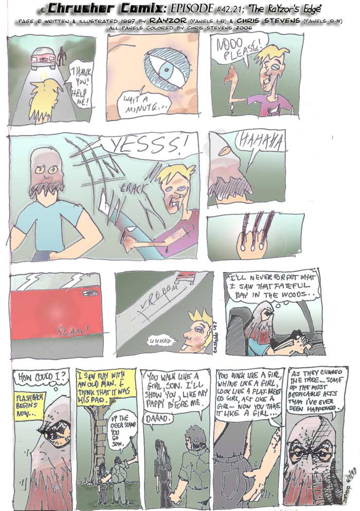 CANON FAN ART: “No! Please, I beg of you!” / Ray with… his Dad?! | RaYzor’s Edge #1