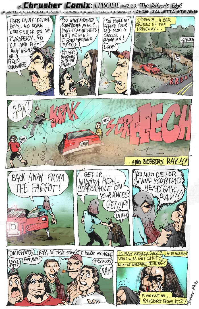 “BACK AWAY FROM THE F****T!” | RaYzor’s Edge #1