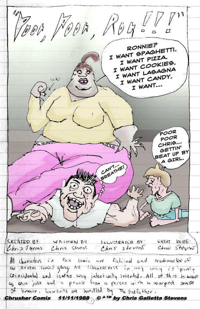 Chrusher Gets Crushed | Crusher Comics #1 (1988)