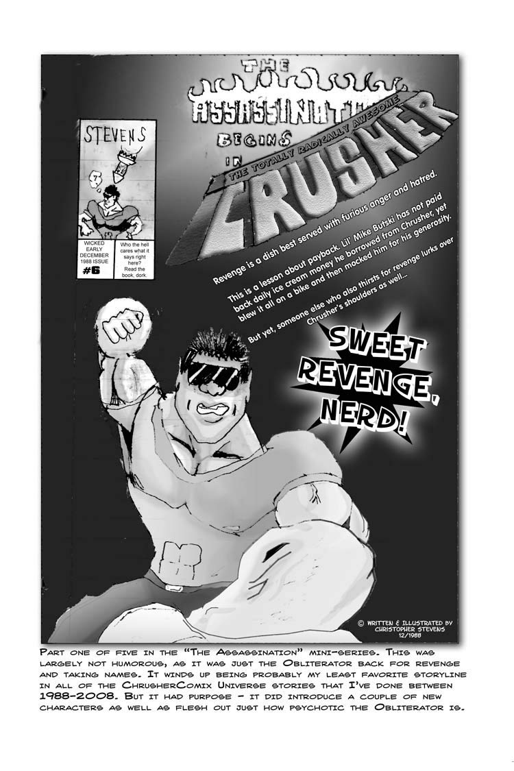 Sweet Revenge, Nerd! | Crusher Comics #2 (1988)