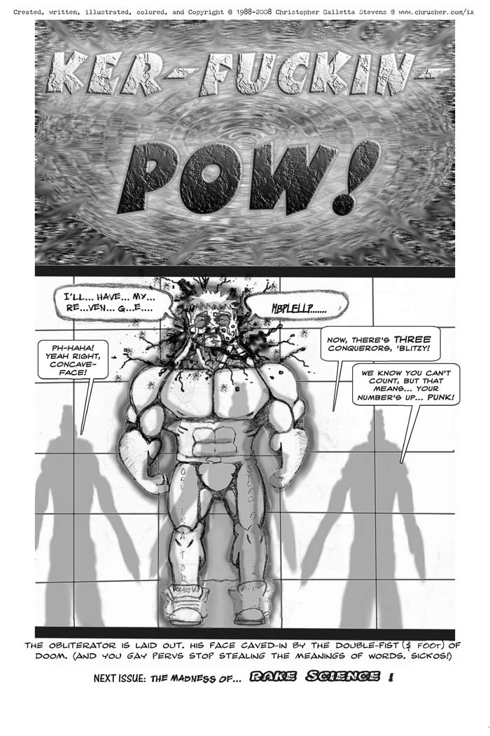 DOUBLE FIST OF DOOM! | Crusher Comics #3 (1988)