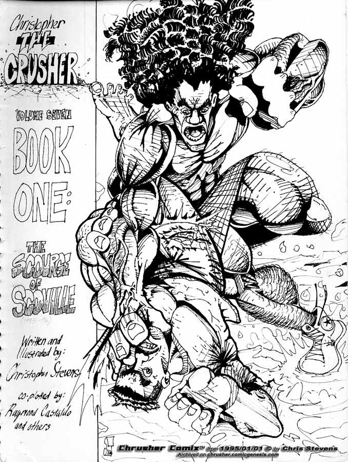THE RETURN OF THE CRUSHER (Uncolored version)