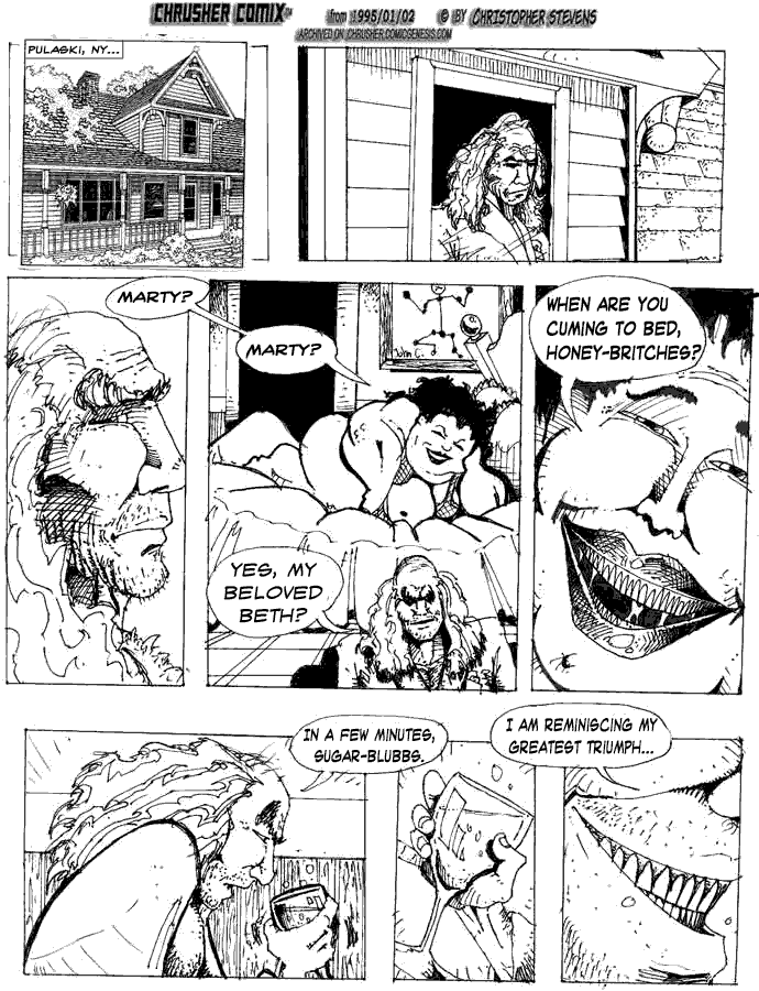 “When are you cumming to bed, Sugar-britches?” | Return of the Crusher #1