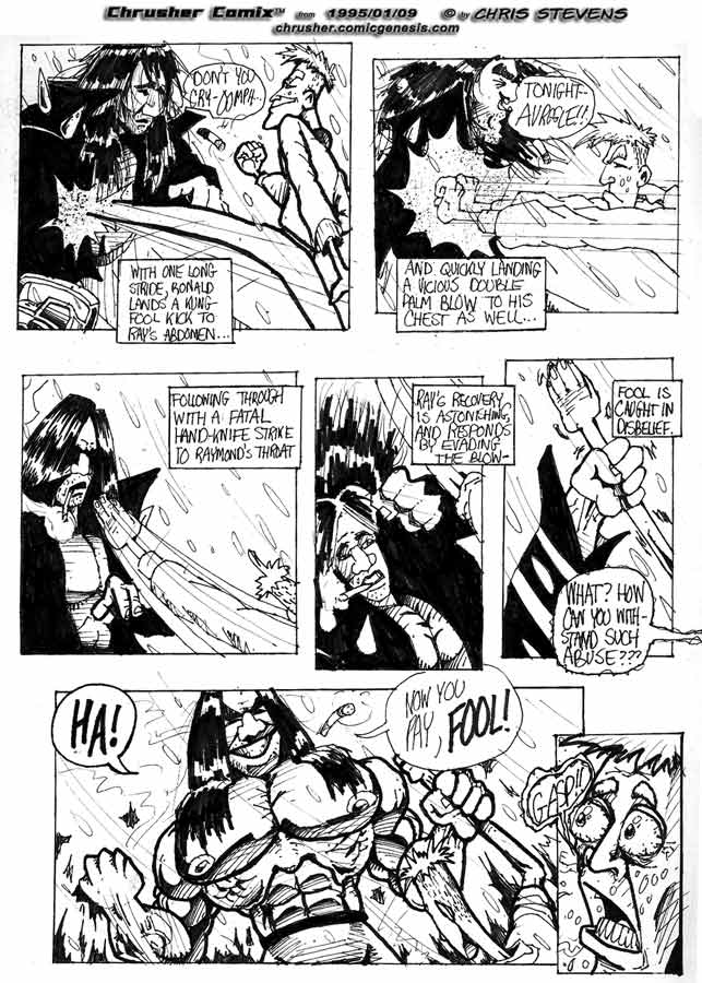 “What?! How can you withstand such abuse?!” | Crusher, The Return of… #1