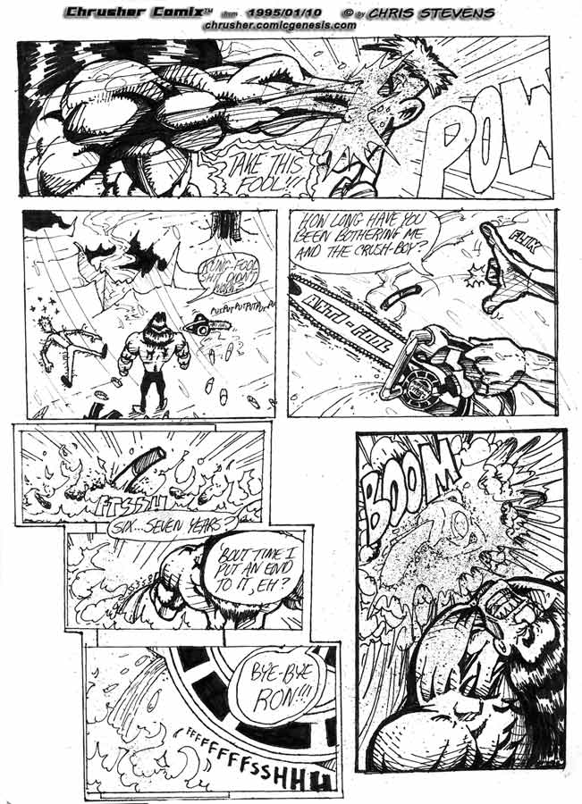 “TAKE THIS, FOOL!” | Crusher, The Return of… #1