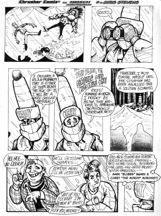 “Idiots.” | Crusher, The Return of… #1