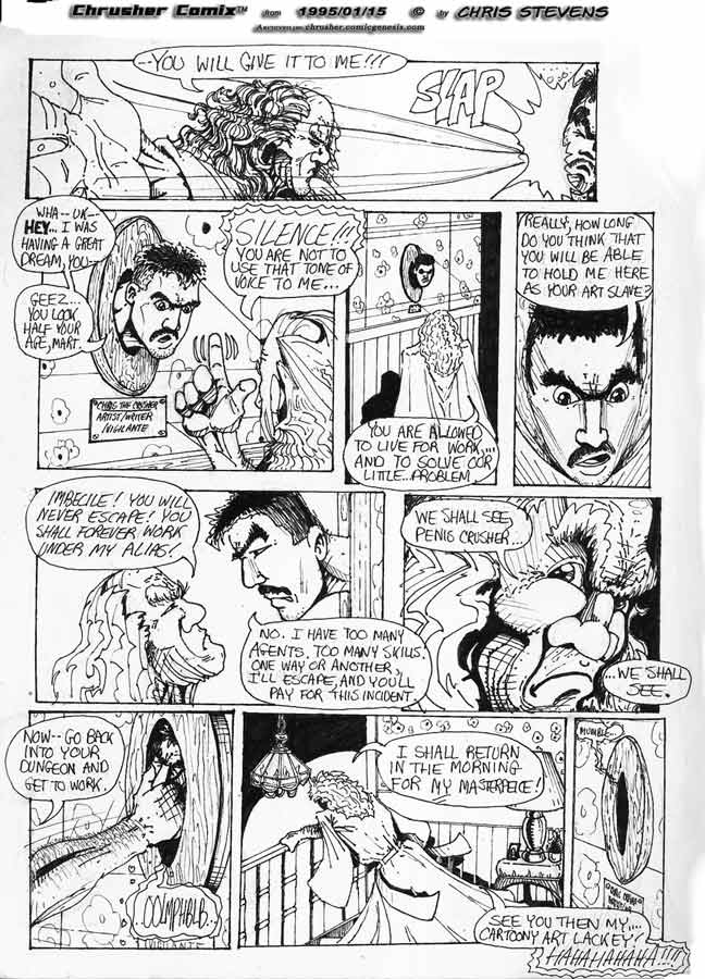 “Geez, you look half your age, Mart.” | Crusher, The Return of… #1