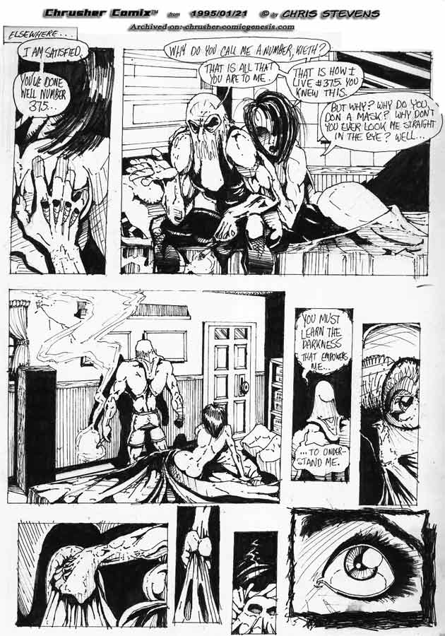 “Why do you call me a number, Keith?” “Because that is all you are to me.” | Crusher, The Return of… #1