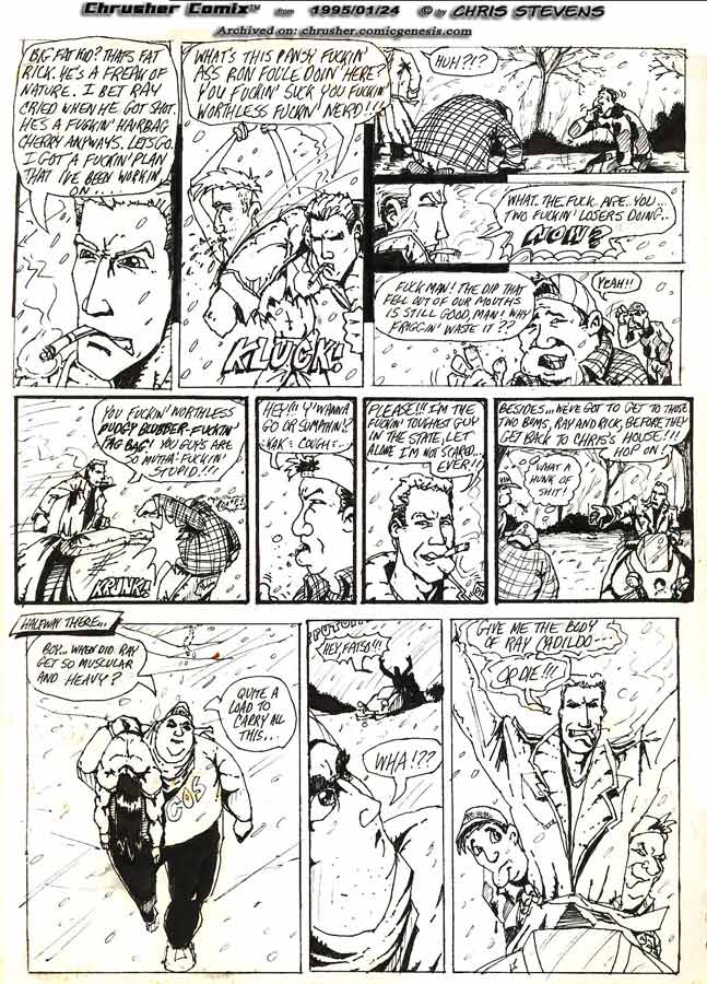 “You fucking suck, you fucking worthless nerd!” | Crusher, Return of… #1