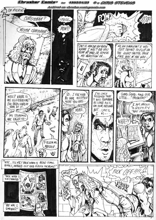 “Back when I was talented! Boy, was I something.” | Crusher, The Return of… #1