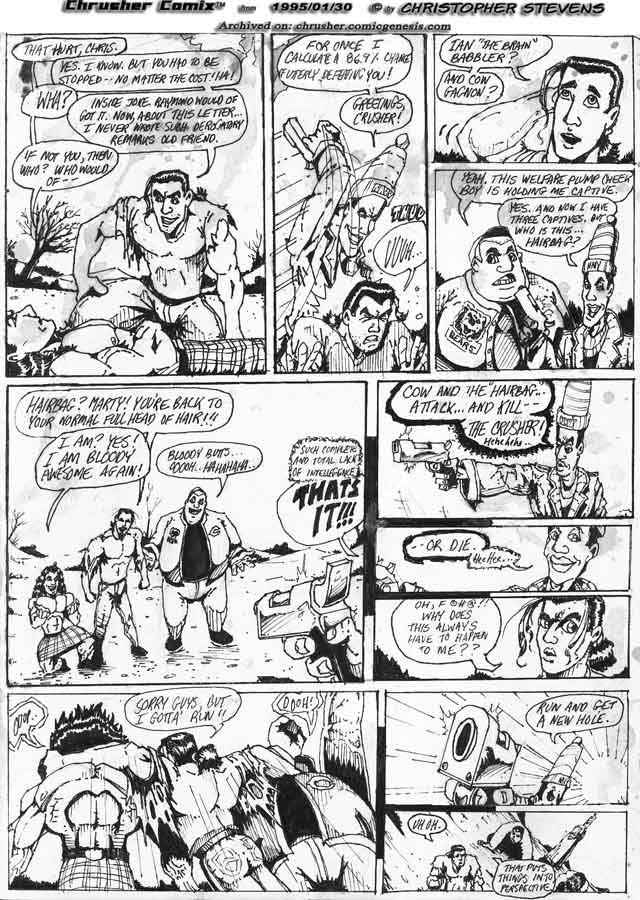 “RUN AND GET A NEW HOLE!” | Crusher, The Return of… #1