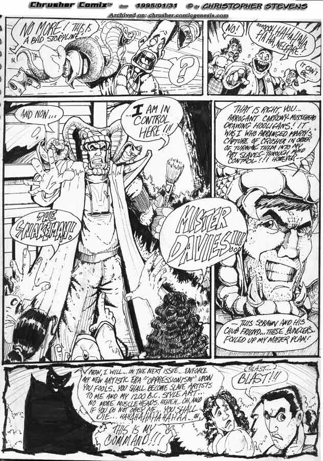 “THIS IS A BAD STORYLINE!” | Crusher, Return of… #1