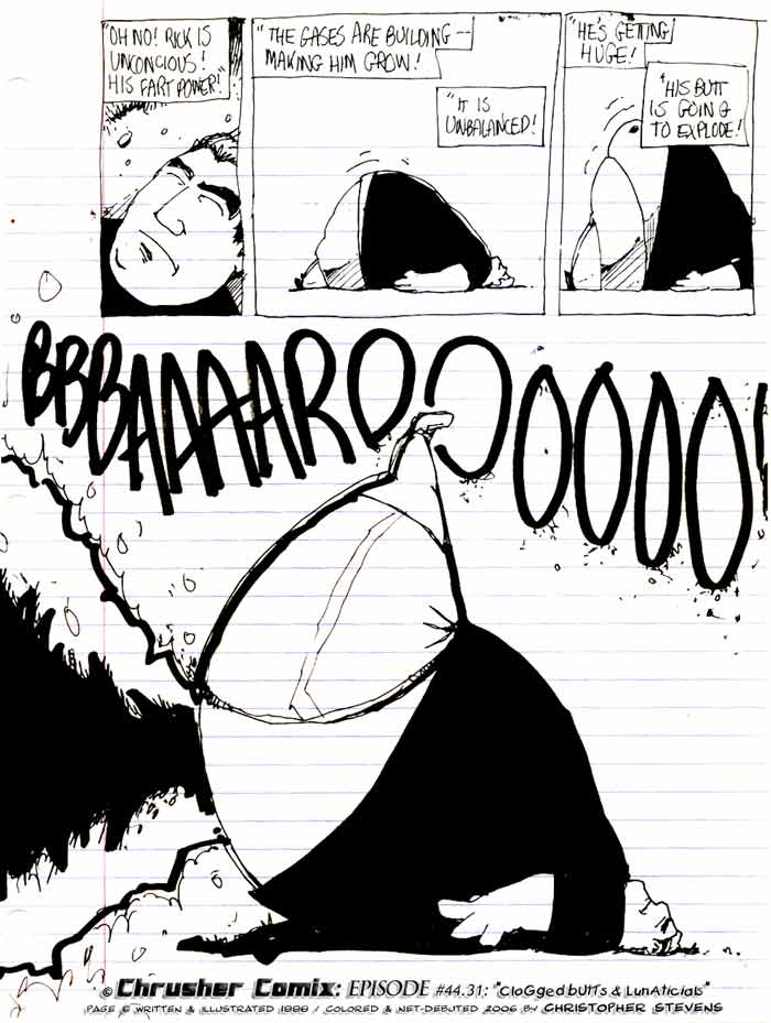 His Butt Is Going To Explode