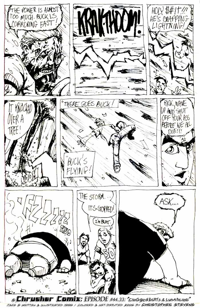 The Power Is Almost Too Much Buck Is Corroding Fast