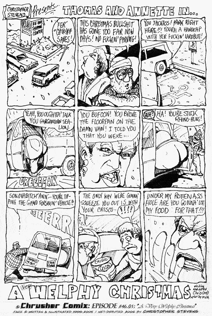 A Very Welphy Christmas: “Shopping Sprees & Breaking Floorpans.”