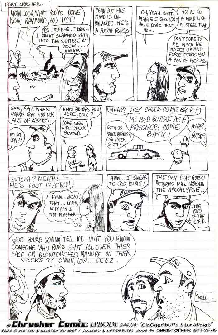 “But his mind is unbalanced. He’s a f***in’ psycho!” | Clogged Butts & Lunaticials