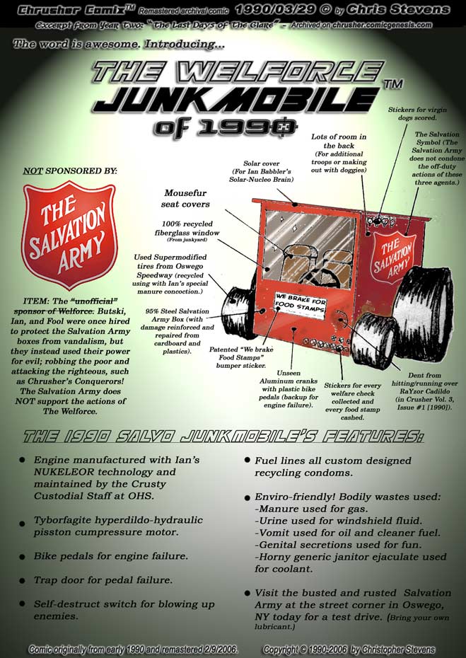 The Welforce™ JunkMobile of 1990