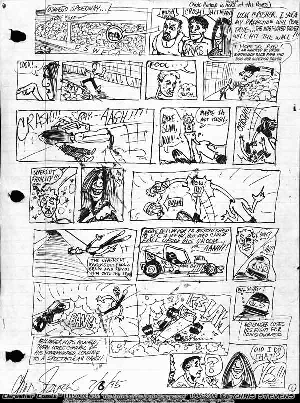 The Dark Conquerors lose patience with drunkard race fans at the local track | Dark Conquerors