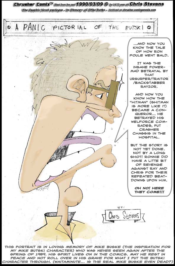 Butski Panics As Welforce Tale Is Interrupted | Hitman / Mega-Ron Bumper (1989)