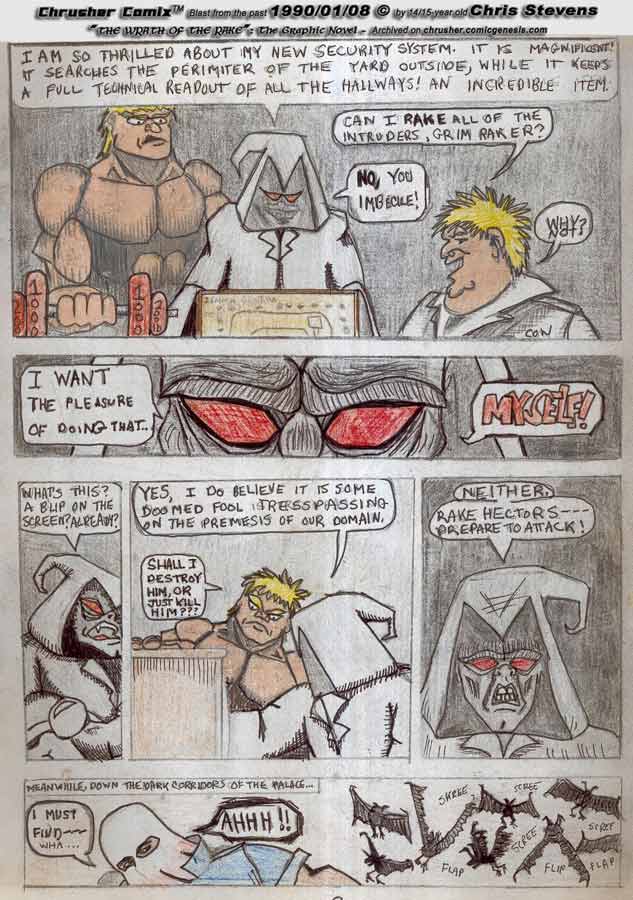 “Can I Rake All Of The Intruders, Grim Raker? | Wrath of the Rake (1989-90)