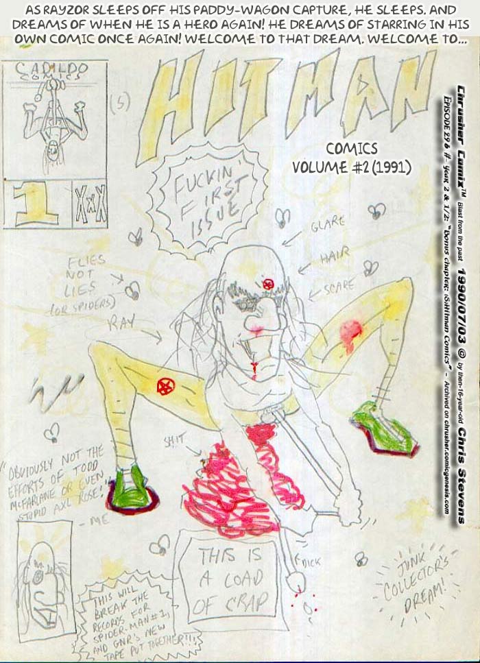 RaYzors Dream HITMAN COMICS ANEW