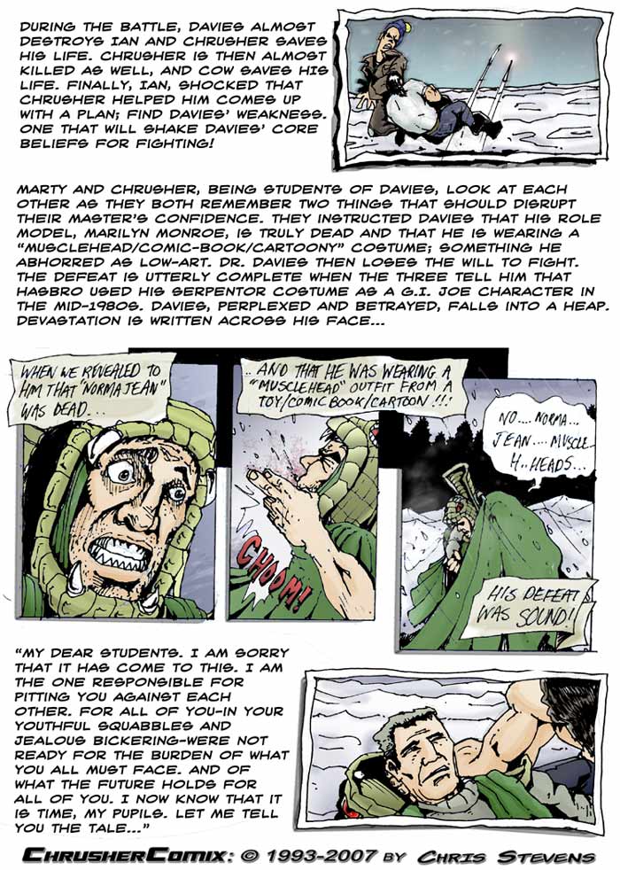 Davies Falls And Tells The Tale