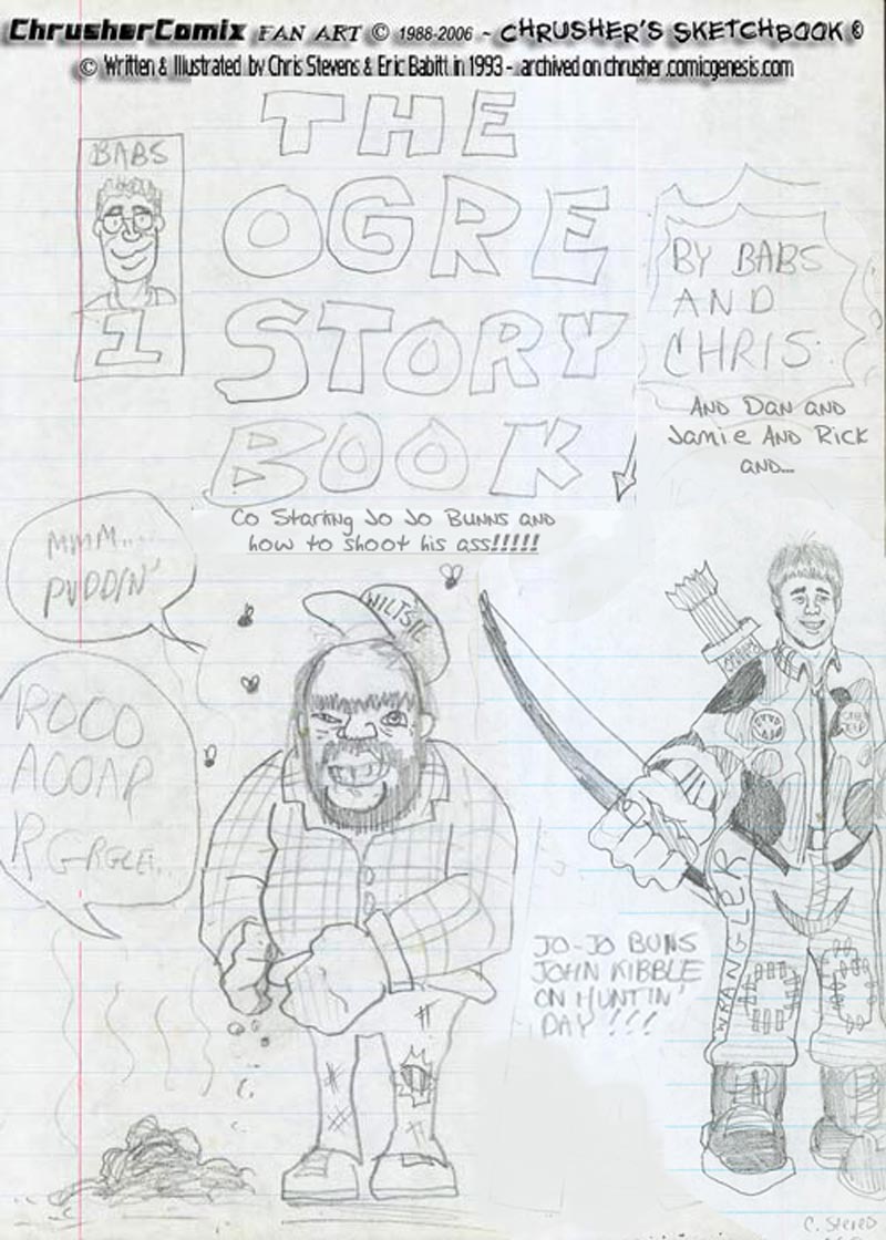 Ogre And Jo Jo Storybook Cover
