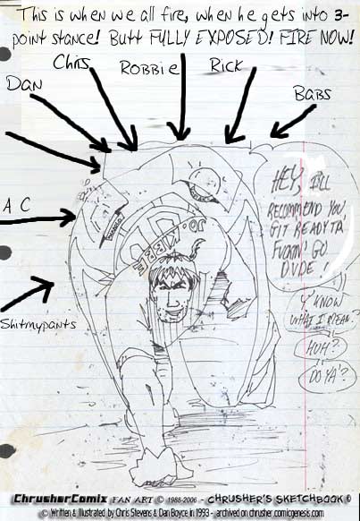 Plotting The BB Shooting of the Jo-Jo’s Bunns | Crusher Comics, “The Return of… ” #2 (1995)