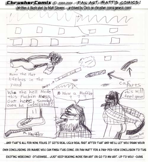 CANON FAN ART The Welphys Loot The Car Crash WTF By Matt Stevens