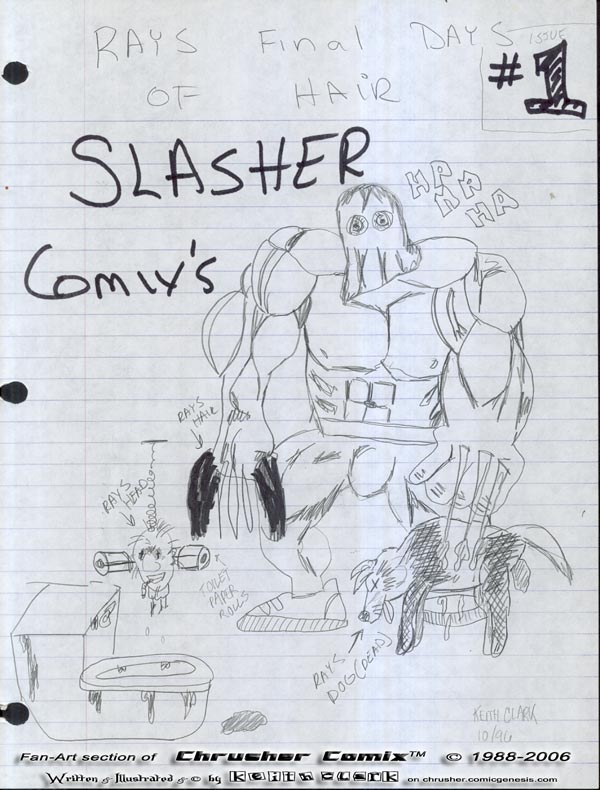 CANON FAN ART: Slasher’s Horror Trip by Keith Clark (1997)