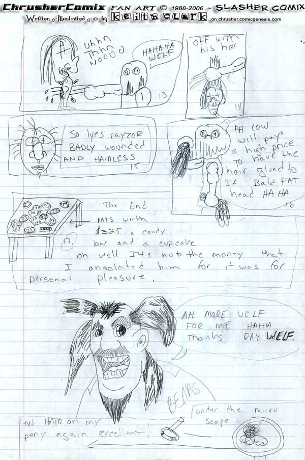 CANON FAN ART Cow Recycles Rays Hair By Keith Clark