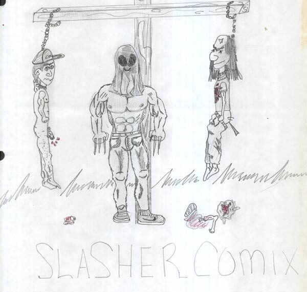 CANON FAN ART Keith Clarks Slasher Comics 2 The Death Of The Little Cherries