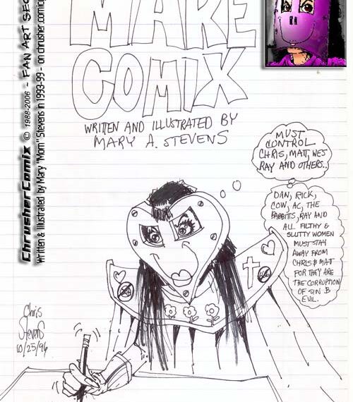 And Now For Comics By Mary Stevens