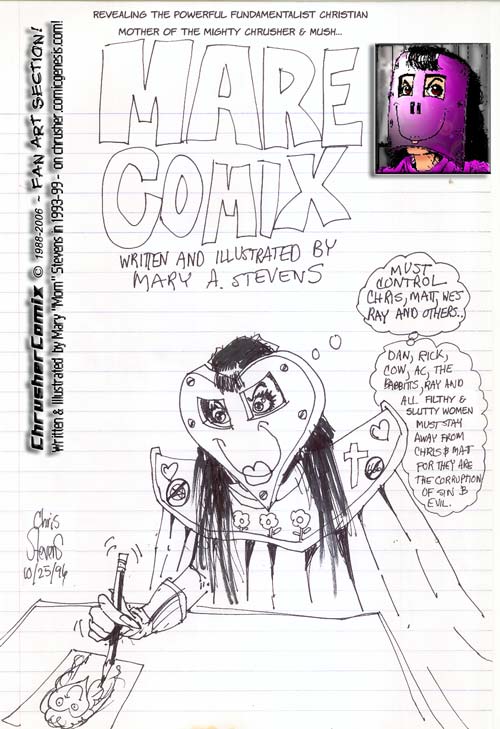 …and now For Comics By Mary Stevens
