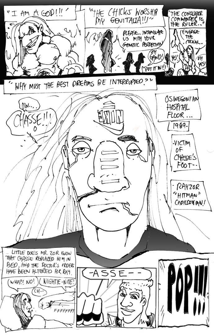 RaYzor Awakes from Crasher Chassis’ Hospital Beatdown | Crusher Comics – Season Two, Part One